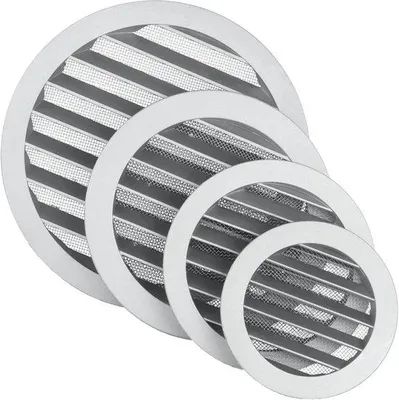 Obrázek produktu pro Kulaté ventilační mřížky o průměru 200 mm pro efektivní ventilaci a ochranu proti hmyzu