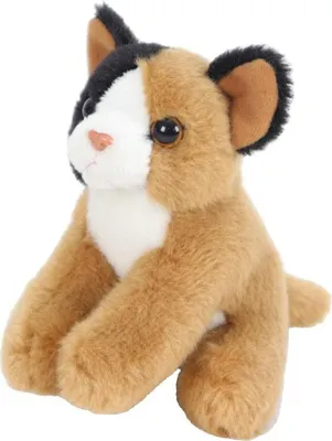 Obrázek produktu pro Sedící kočka maskot hnědá 13 cm