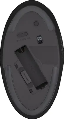 Image de Kensington Pro Fit Ergo Wireless Mouse - Maus - ergonomisch - 5 Tasten - kabellos - 2,4 GHz, Bluetooth 4,0 LE - kabelloser Empfänger (USB) - Schwarz - retail (K75404EU)