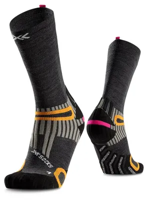 Obrázek produktu pro X-socks Hike Anatomix Merino, ponožky, černá barva, velikost EU 42-44, černá barva, velikost EU 42-44