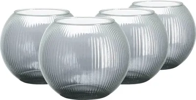 Produktbild von Ritzenhoff & Breker Elysia Windlicht ø 19 cm grau 4er Set