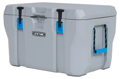 Produktbild von Lifetime Kunststoff Kühlbox Premium 73 L passive Kühlbox Grau 47x76x47 cm