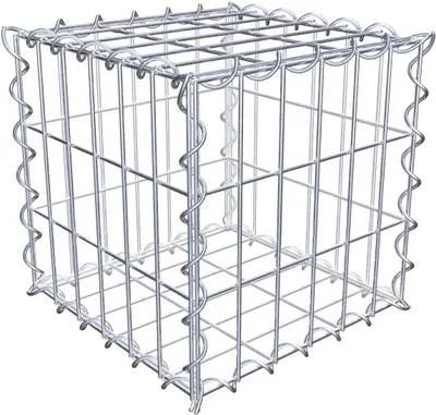 Produktbild von Gabione 30 cm x 30 cm x 30 cm (L x H x T), Maschenweite 5 cm x 10 cm, Spirale