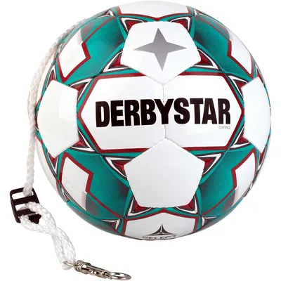 Zdjęcie produktu dla Piłka nożna wahadłowa DERBYSTAR Swing 290g biały/czerwony/srebrny 5