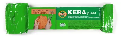 Produktbild von KOH-I-NOOR Modelliermasse lufttrocknend Terracotta 300 g