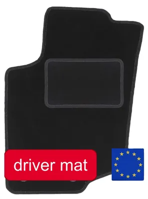 Image de Tapis de conducteur, matériau résistant, ajustement précis, gris