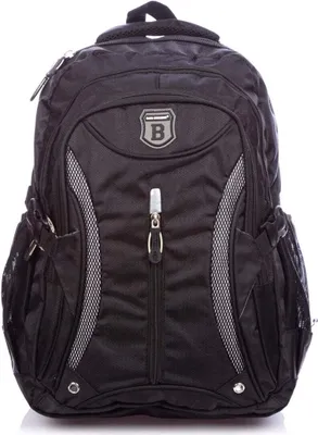 Produktbild von Bag Street Outdoor Schultasche Reise Freizeit Stadt Damen und Herren Rucksack Schwarz