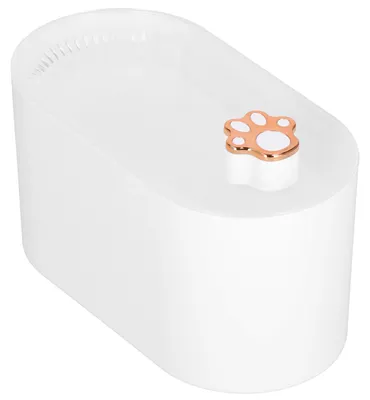 Productafbeelding van Drinkfontein - Drinkbak - Waterbak - Waterdispencer - Voor Dieren - Fontein - Wit - 3L