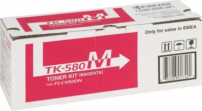 Obrázok produktu pre KYOCERA TK-580M, 2800 strany, Purpurová, 1 kusov