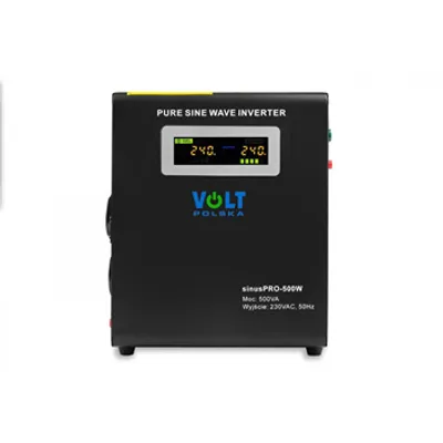 Produktbild von UPS VOLT Sinus Pro 500 E 12/230V 500VA 300W, czysty sinus, naścienny