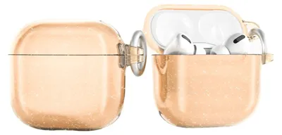 Produktbild von Glitzerhülle Für Airpods 4 – Gold