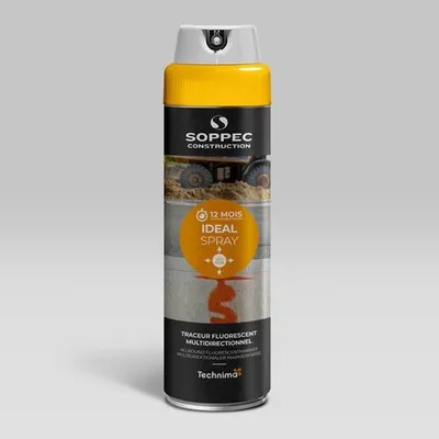 Produktbild von Ideal Spray Rundummarkierspray (fluoreszierend) Neon Orange, 500ml