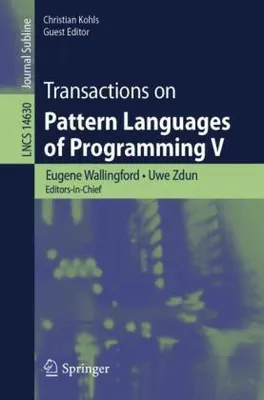 Produktbild von Veröffentlichungen zu Programmiersprachenmustern, Band V