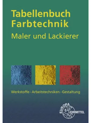 Obrázok produktu pre Tabellenbuch Farbtechnik Maler und Lackierer