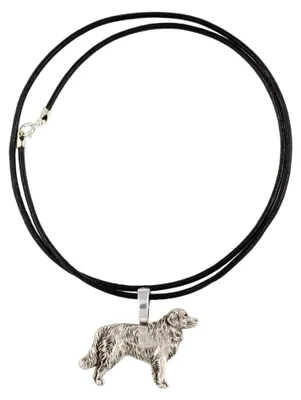 Image de Golden retriever - Collier pour chien, pendentif argenté pour les amoureux des chiens, bijou raffiné signé Art-Dog