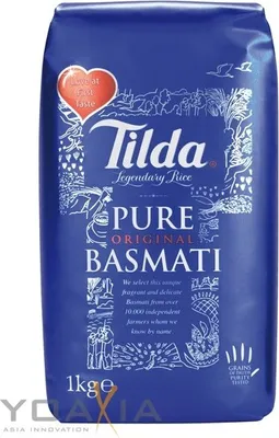 Produktbild von Tilda Pure Original Basmatireis 1kg Basmati Reis Langkornreis Rice