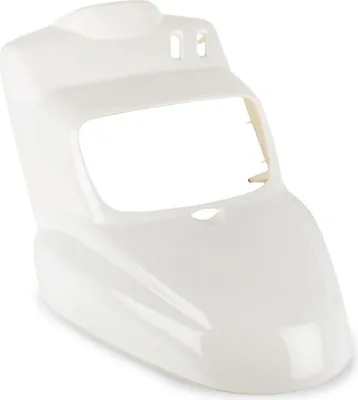 Zdjęcie produktu dla Biała osłona przednia Str8 do Yamaha Bw's/Mbk Booster od 2004 r