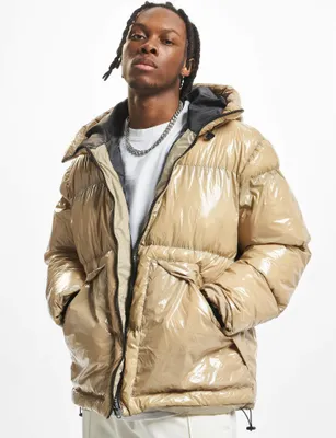 Produktbild von DEF - Uni Shiny Puffer Jacke BEIGE-XL