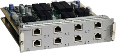 Produktbild von Cisco WS-X4908-10G-RJ45=, Grau, Catalyst 4900M, 10 Gbit/s, Kabelgebunden, 10 Gigabit Ethernet, 0 - 40 °C
