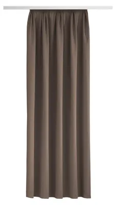Produktbild von Fertigschal „Sol“ - Vorhang mit Gardinenband von Albani:  Größe (HxB): 175x135cm Farbe: Taupe