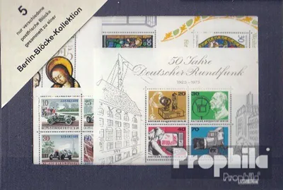 Produktbild von Briefmarken Berlin (West) 5 verschiedene postfrisch