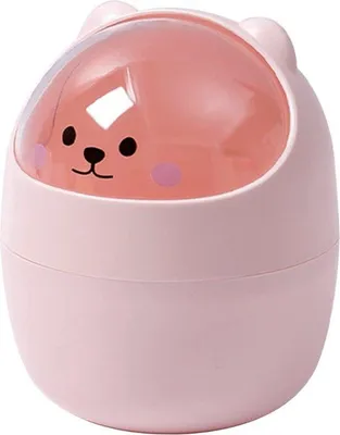 Immagine prodotto di Mini cassetto portaoggetti con coperchio, piccoli cestini per la carta da bagno per bambini, cestini da scrivania, piccoli sacchetti da bagno, cestini per la carta da bagno per l'uso quotidiano