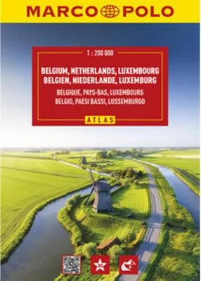 Produktbild von MARCO POLO Reiseatlas Benelux 1:200.000