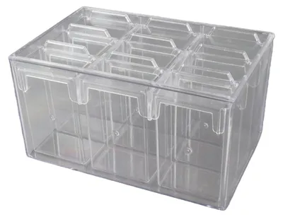 Obrázok produktu pre Priehľadná zásuvka s 9 priehradkami