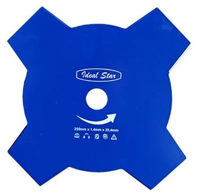 Image de Disque pour débroussailleuse à 4 dents, Ø 255 x 1,4 mm