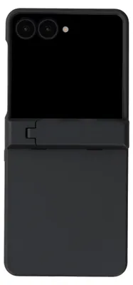 Image de Coque de protection colorée avec support pour le Samsung Galaxy Z Flip 8 - Noir