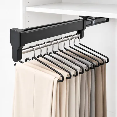 Ausziehbare Kleiderstange verstellbar 35-68 cm