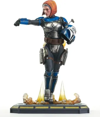 Zdjęcie produktu dla Diamond Select – Figurki Bo Katan z Star Wars The Clone Wars, 28 cm