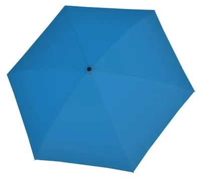 Produktbild von doppler Taschenregenschirm Regenschirm Fiber Compact Magic Uni Electric Blue blau