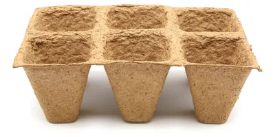 Artikelbild 19 von '5 x 5 cm Anzuchttopf quadratisch auf Holzfaser Basis'