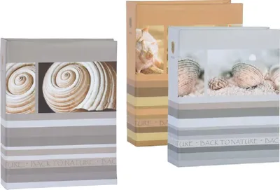 Image de Henzo Minialbum Back2Nature Minimax 100 photos 10x15 cm marron beige bleu clair
