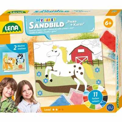 Produktbild von Lena SM42670, Bastelset für Kinder, 5 Jahr(e), Mehrfarbig