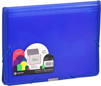 Produktbild von Ordnungsmappe Carchivo Dune Blau Din A4 24,5 x 33,5 x 4 cm