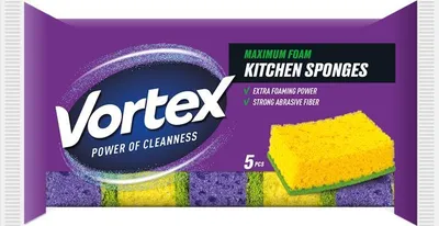 Obrázek produktu pro Houba na ndob "Maximum Foam", 5 ks, VORTEX SPONGE510VORTEXNEW