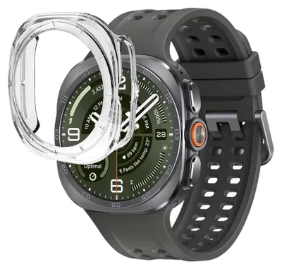 Produktbild von Hülle für Samsung Galaxy Watch Ultra 2 2026 47mm - Transparent Hartschutz Displayschutzfolie Phonillico®