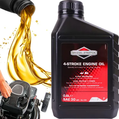 Obrázek produktu pro Motorový olej pro sekačky na trávu BRIGGS&STRATTON SAE30 pro čtyřtaktní motory 0,6 l