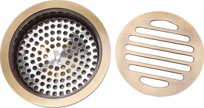 Zdjęcie produktu dla Okrągły odpływ prysznicowy w stylu vintage Solidny, odporny na zużycie odpływ podłogowy do łazienki Garaż