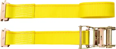 Produktbild von SucceBuy E-Track Ratschengurt, 18er-Packung 2" x 15', 4400 lbs Bruchfestigkeit, Polyestergewebe, Federbeschlag und Ratschen für Motorräder, Reifen, Anhängerladungen