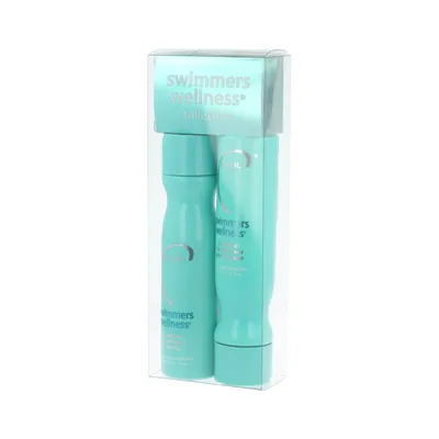 Productafbeelding van Malibu C Zwemmers Wellness Collectie Shampoo 266 ml + Conditioner 266 ml + zakje met 4 x 5 gram