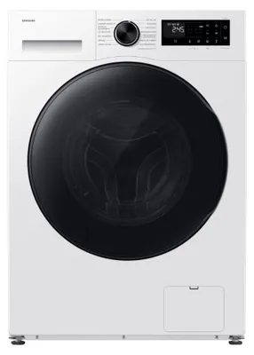 Produktbild von Waschtrockner Samsung AI Eco Bubble 9 kg / 6 kg 1400 U / min Weiß WD90HG5U34BEEP