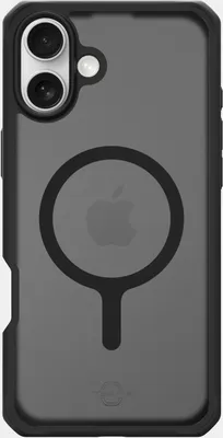 Produktbild von ITSKINS Level 2 HybridMagFrost R iPhone 16 Plus MagSafe Hülle Hardcase Backcover Stoßfest - Schwarz