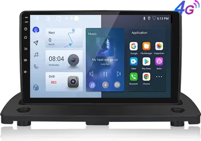 Obrázek produktu pro 9''Carplay Android13 Autoradio SWC 2+64G 8kern für Volvo XC90 2004-2014 2DIN android auto DAB+ 4GSIM Navi BT RDS wifi
