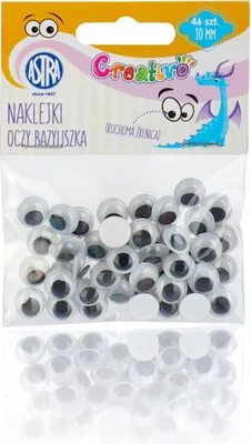 Obrázek produktu pro Samolepicí oči Bazyliszka 10 mm