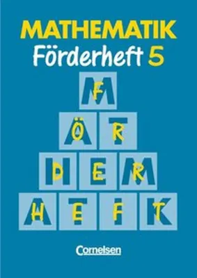 Zdjęcie produktu dla Mathematik Förderschule - Förderhefte - Band 5