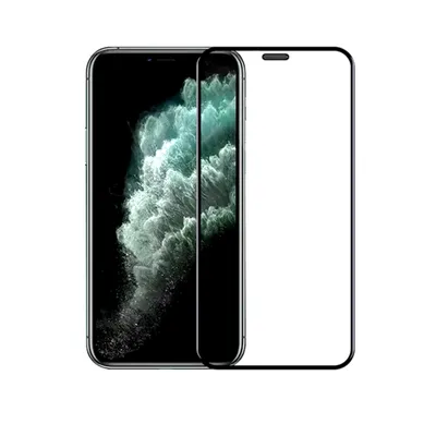 Produktbild von Panzerfolie Displayschutz für iPhone XS Max Bildschirm Schutzglas Full Screen Hartglas