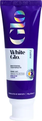 Produktbild von White Glo Purple Whitening Toothpaste Pasta do zębów, 115 g